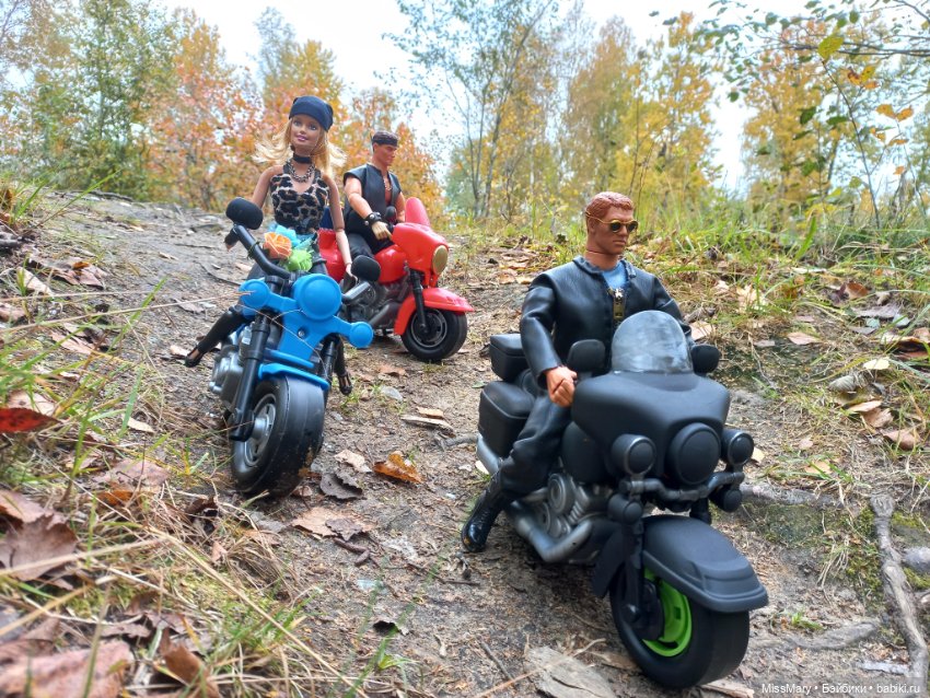 Байкеры — Разные шарнирные куклы (не БЖД): редкие (фото 3)