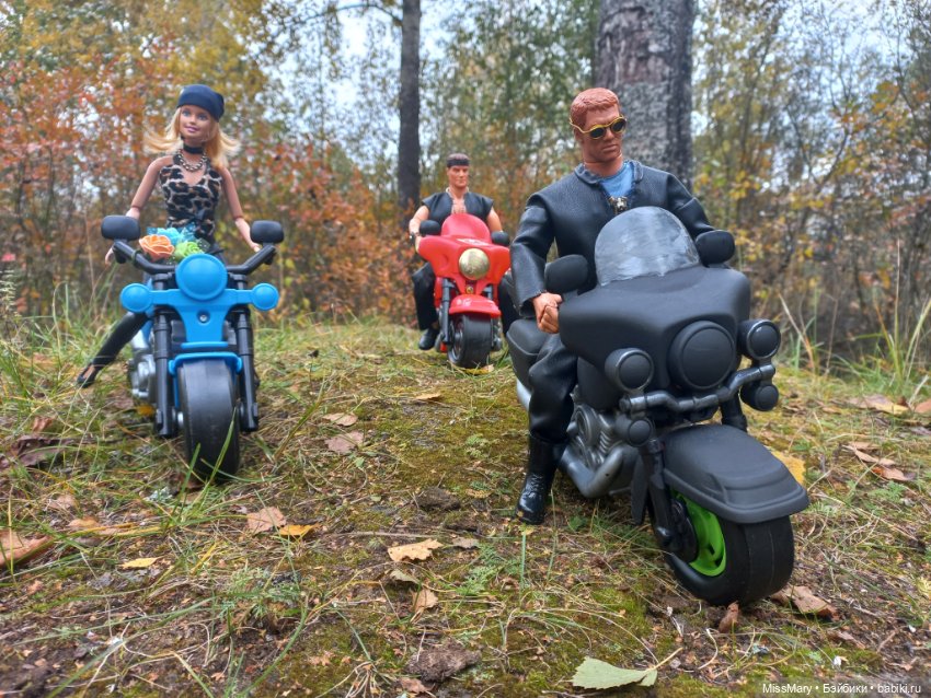 Байкеры — Разные шарнирные куклы (не БЖД): редкие