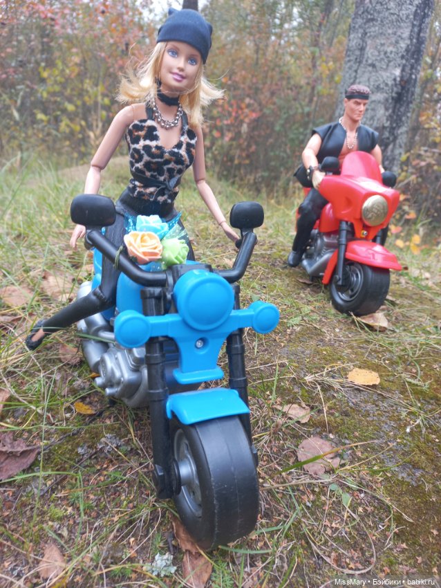 Байкеры — Разные шарнирные куклы (не БЖД): редкие