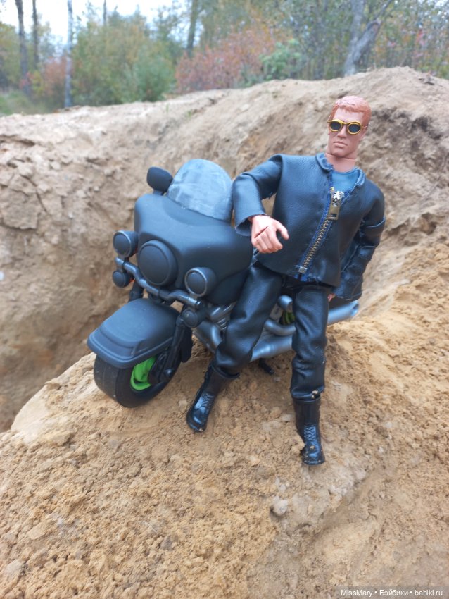 Байкеры — Разные шарнирные куклы (не БЖД): редкие