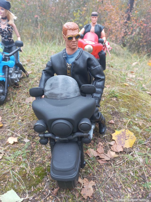 Байкеры — Разные шарнирные куклы (не БЖД): редкие