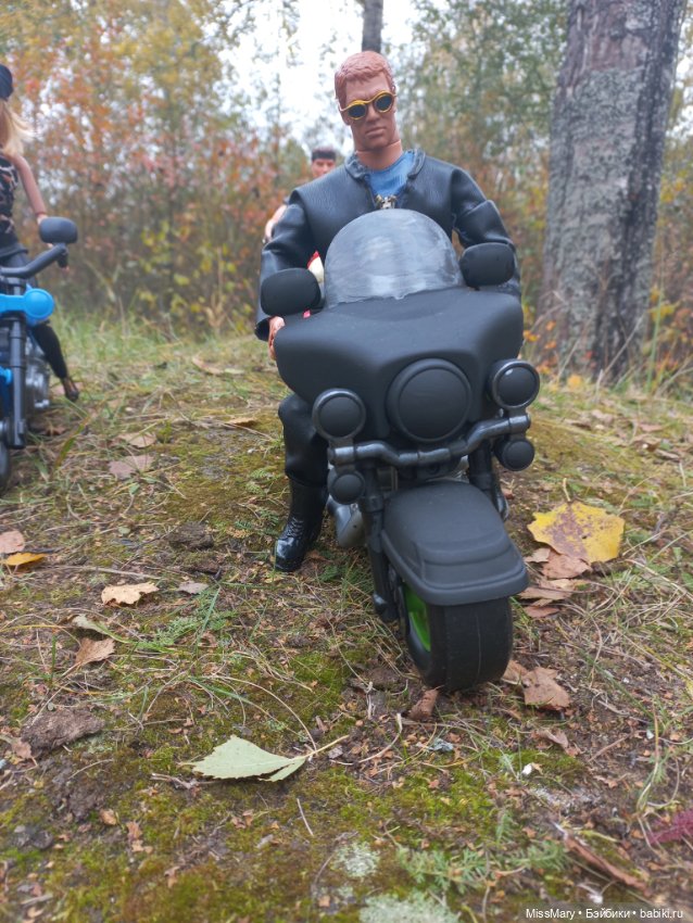Байкеры — Разные шарнирные куклы (не БЖД): редкие