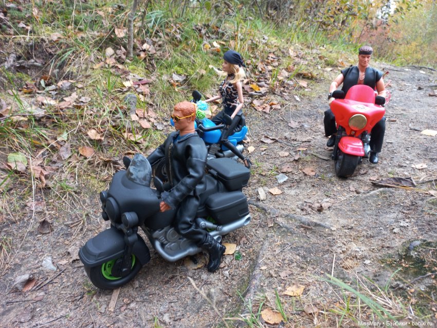 Байкеры — Разные шарнирные куклы (не БЖД): редкие (фото 6)