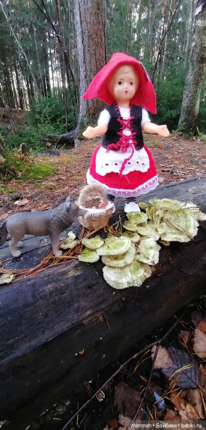 Красная шапочка — Советские винтажные куклы (СССР): Ленигрушка
