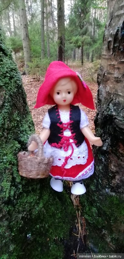 Красная шапочка — Советские винтажные куклы (СССР): Ленигрушка