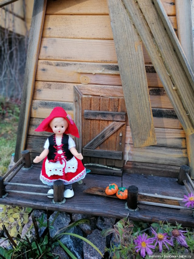Красная шапочка — Советские винтажные куклы (СССР): Ленигрушка (фото 10)