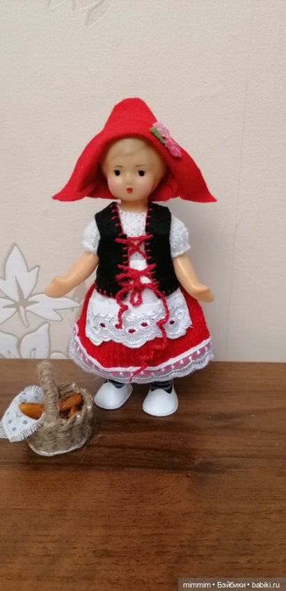 Красная шапочка — Советские винтажные куклы (СССР): Ленигрушка