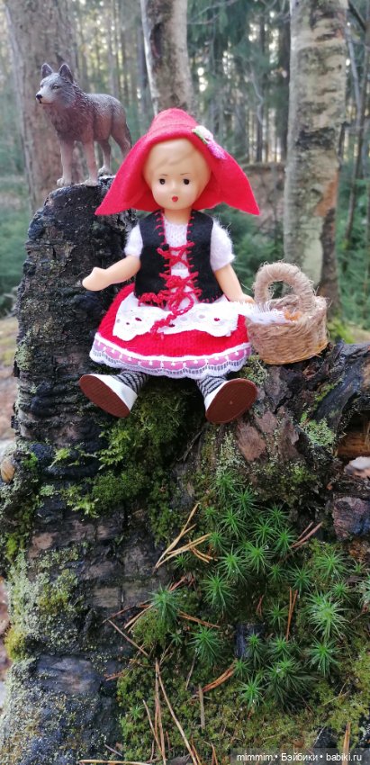 Красная шапочка — Советские винтажные куклы (СССР): Ленигрушка