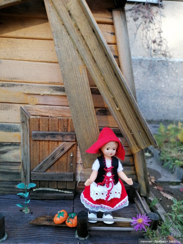 Красная шапочка — Советские винтажные куклы (СССР): Ленигрушка (фото 9)