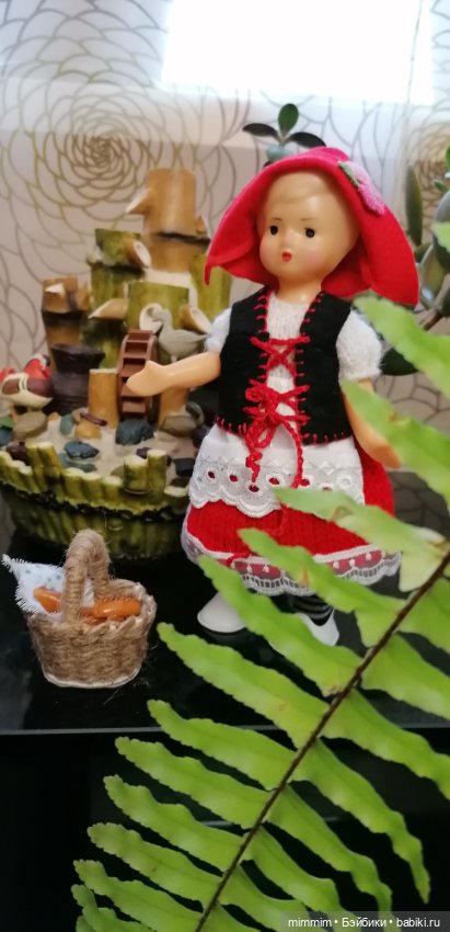 Красная шапочка — Советские винтажные куклы (СССР): Ленигрушка (фото 4)