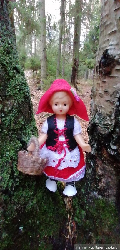 Красная шапочка — Советские винтажные куклы (СССР): Ленигрушка