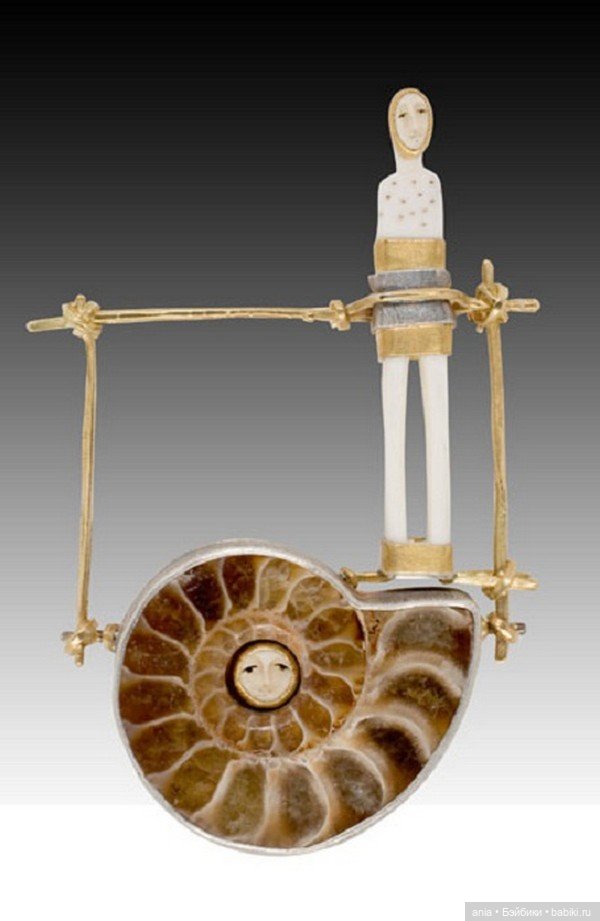 Ювелирные работы Carolyn Morris Bach, США (фото 8)