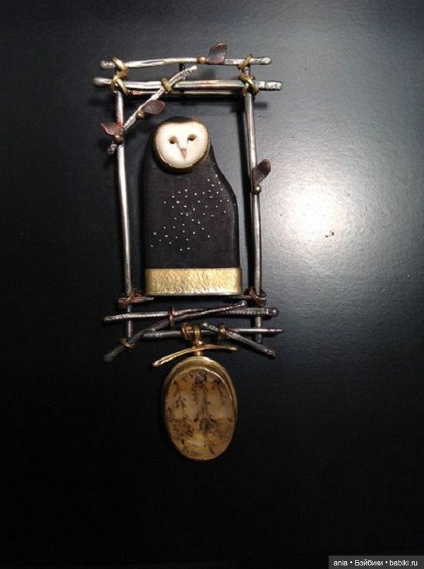 Ювелирные работы Carolyn Morris Bach, США (фото 7)