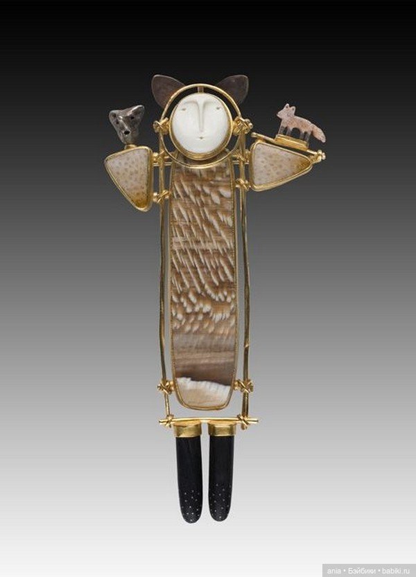 Ювелирные работы Carolyn Morris Bach, США