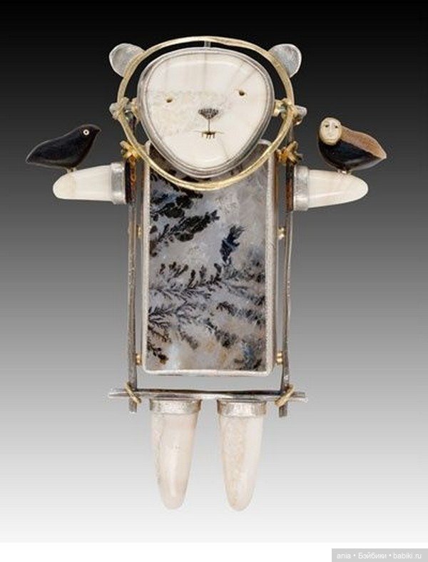 Ювелирные работы Carolyn Morris Bach, США