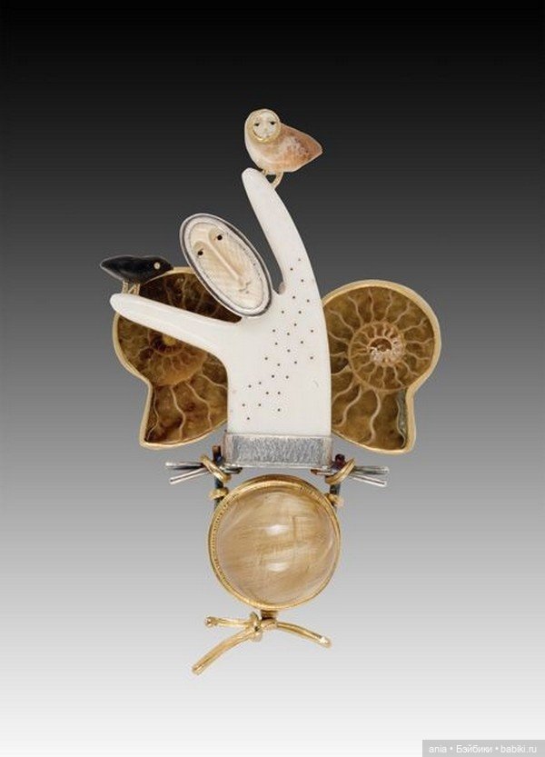 Ювелирные работы Carolyn Morris Bach, США