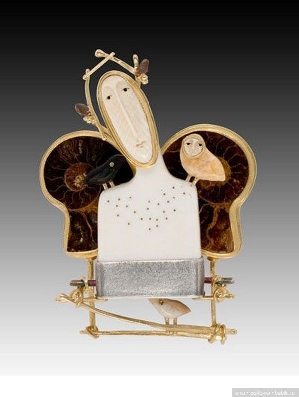 Ювелирные работы Carolyn Morris Bach, США