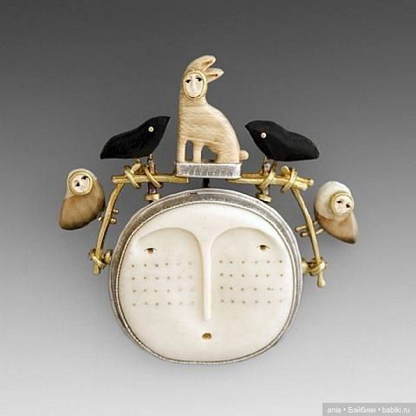 Ювелирные работы Carolyn Morris Bach, США