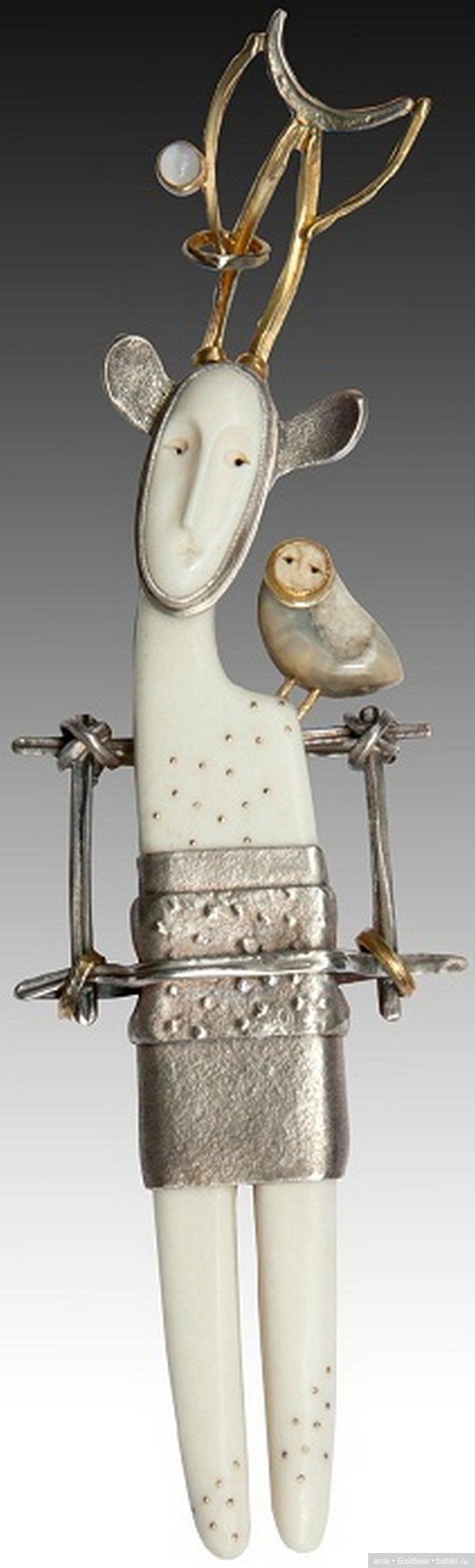 Ювелирные работы Carolyn Morris Bach, США (фото 3)