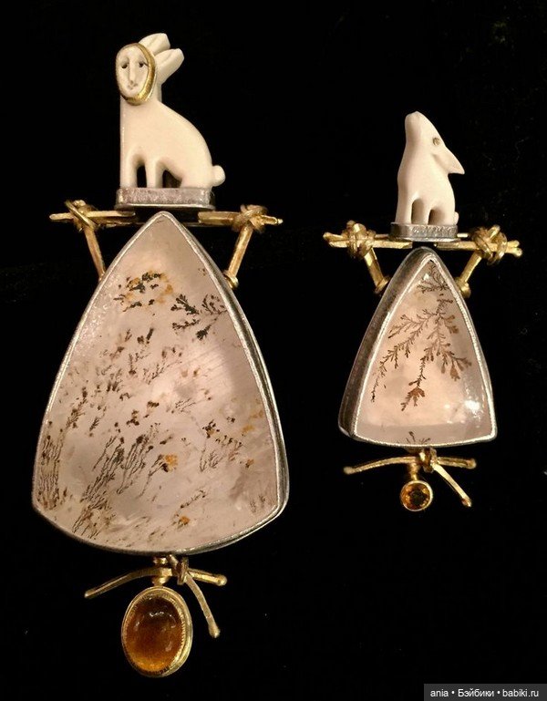 Ювелирные работы Carolyn Morris Bach, США (фото 2)