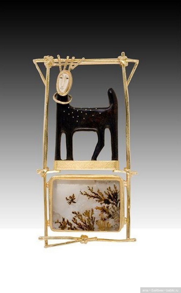 Ювелирные работы Carolyn Morris Bach, США