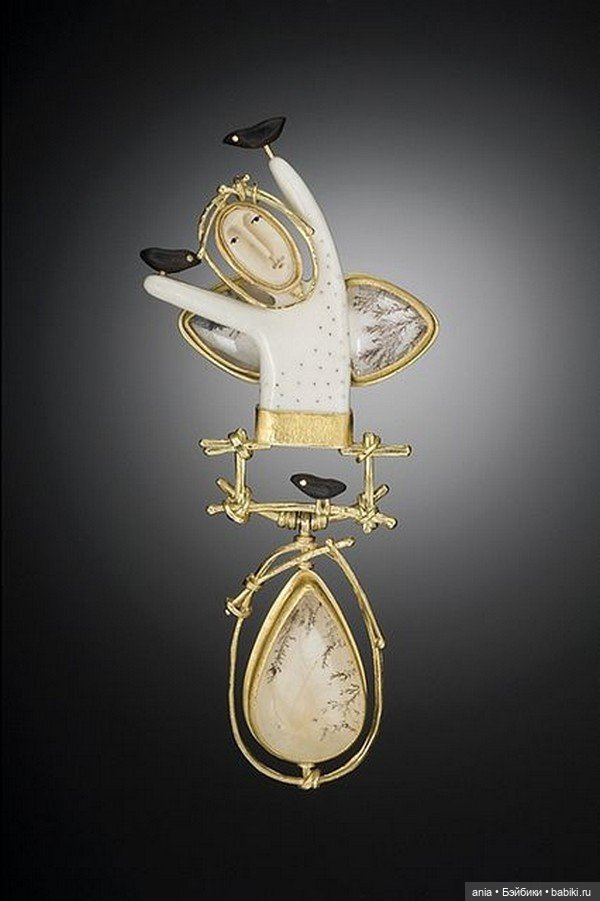 Ювелирные работы Carolyn Morris Bach, США