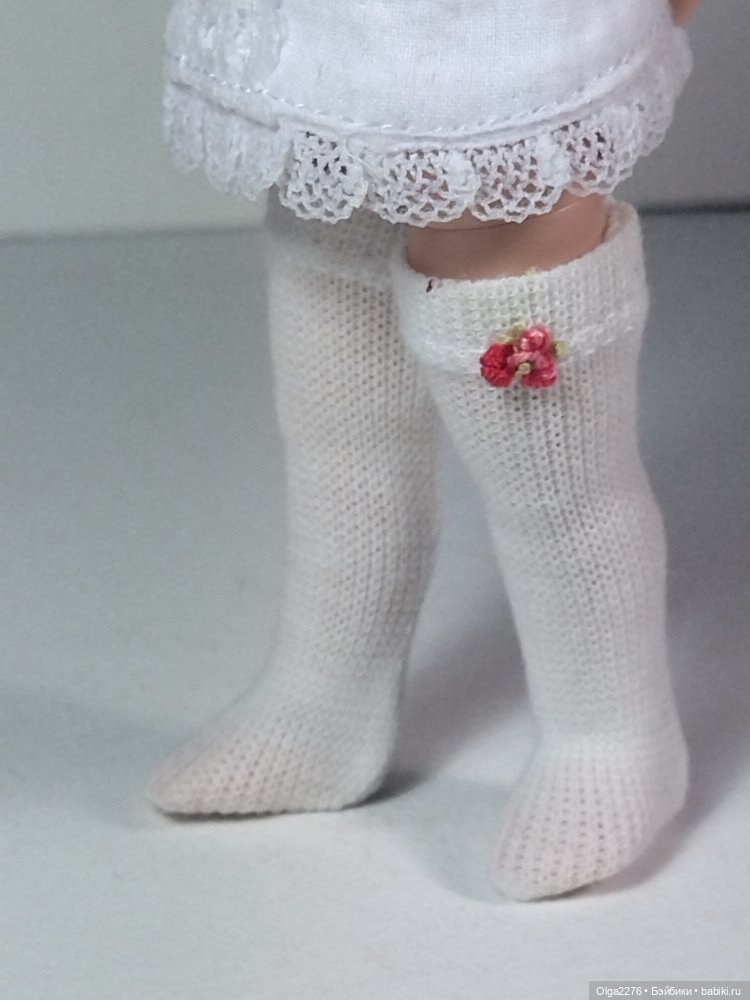 Чулочки — Одежда и обувь для кукол своими руками: фото (фото 3)