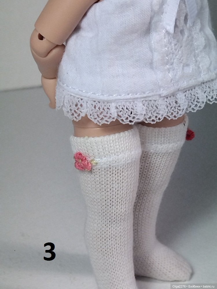 Чулочки — Одежда и обувь для кукол своими руками: фото (фото 10)