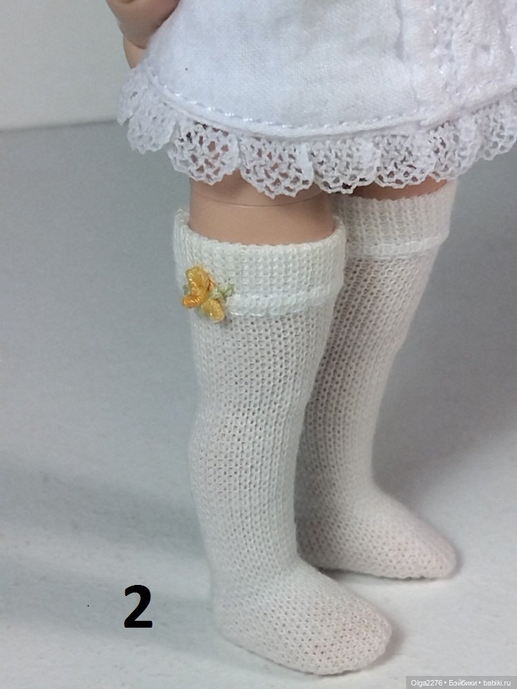 Чулочки — Одежда и обувь для кукол своими руками: фото (фото 4)
