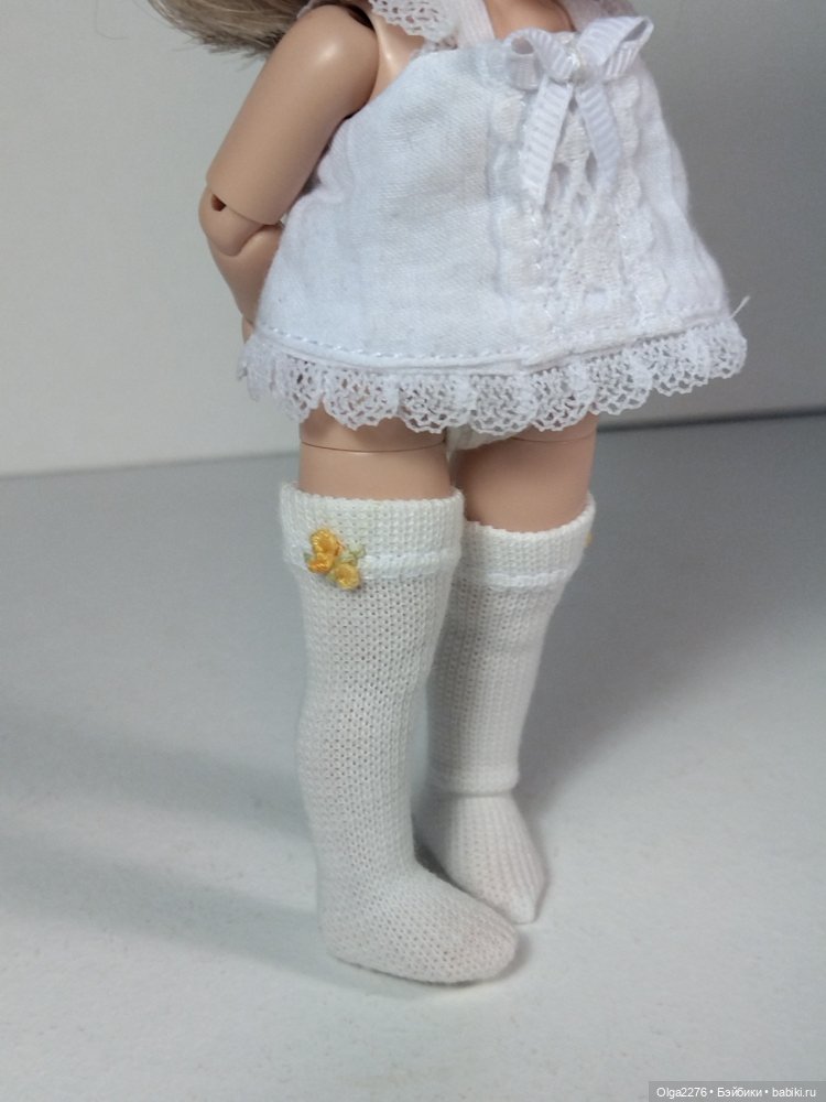 Чулочки — Одежда и обувь для кукол своими руками: фото (фото 7)