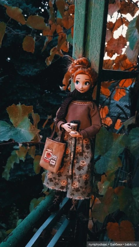 Осень в компании Джун (Anna Frozen на Barbie MTM Curvy)