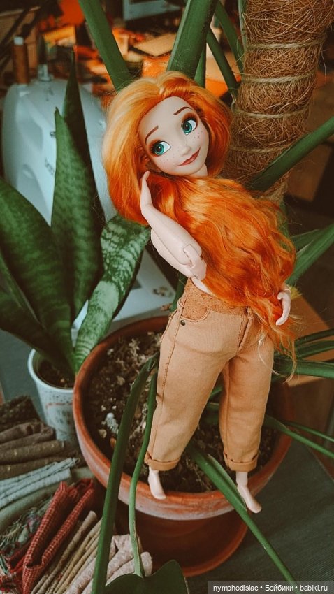 Осень в компании Джун (Anna Frozen на Barbie MTM Curvy) (фото 2)