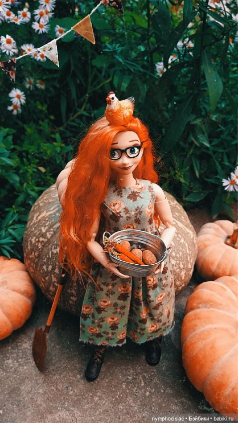 Осень в компании Джун (Anna Frozen на Barbie MTM Curvy) (фото 8)