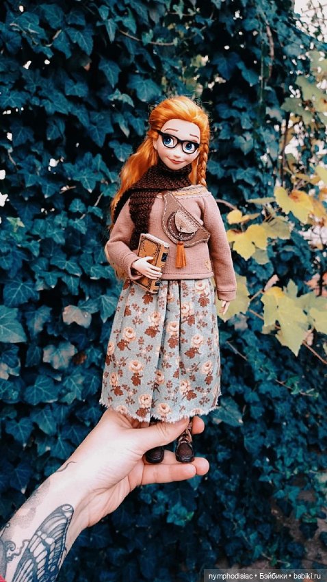 Осень в компании Джун (Anna Frozen на Barbie MTM Curvy) (фото 7)