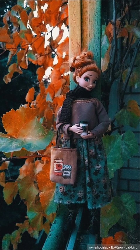 Осень в компании Джун (Anna Frozen на Barbie MTM Curvy)