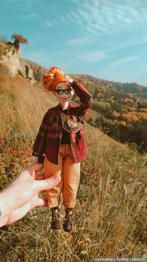 Осень в компании Джун (Anna Frozen на Barbie MTM Curvy)