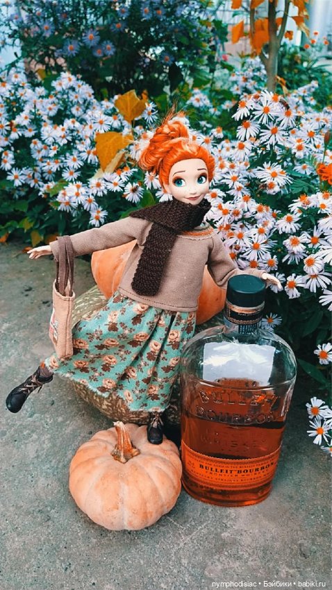 Осень в компании Джун (Anna Frozen на Barbie MTM Curvy)