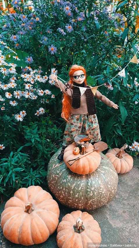 Осень в компании Джун (Anna Frozen на Barbie MTM Curvy)