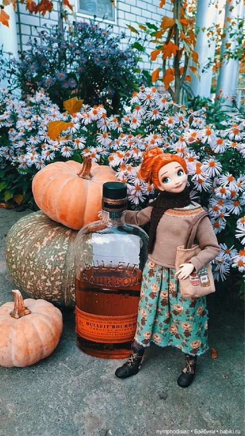 Осень в компании Джун (Anna Frozen на Barbie MTM Curvy)