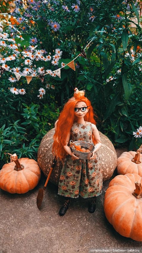 Осень в компании Джун (Anna Frozen на Barbie MTM Curvy) (фото 9)