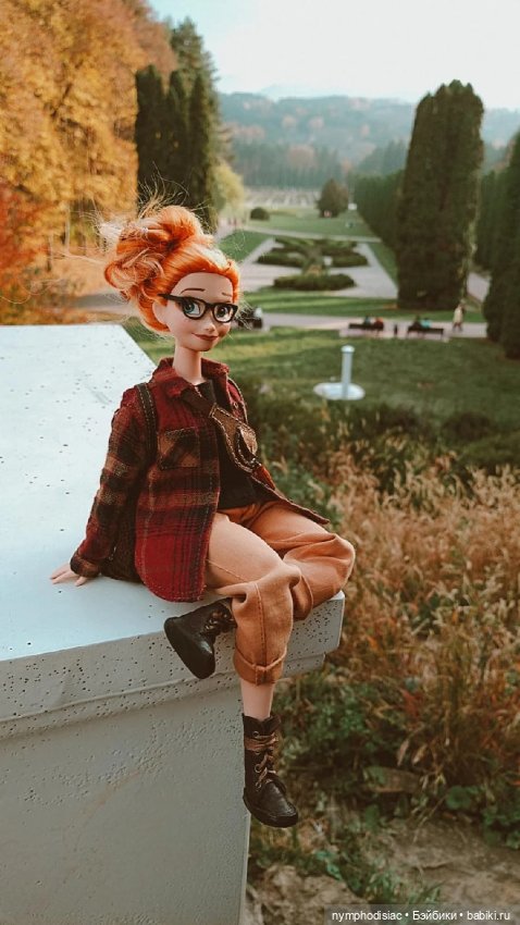Осень в компании Джун (Anna Frozen на Barbie MTM Curvy)