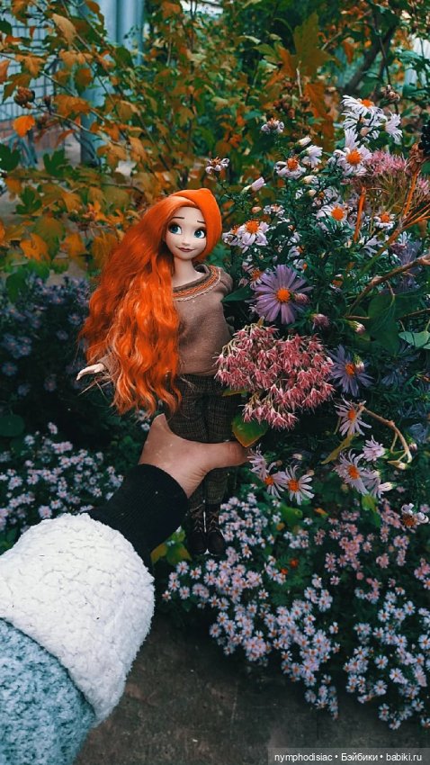 Осень в компании Джун (Anna Frozen на Barbie MTM Curvy) (фото 5)