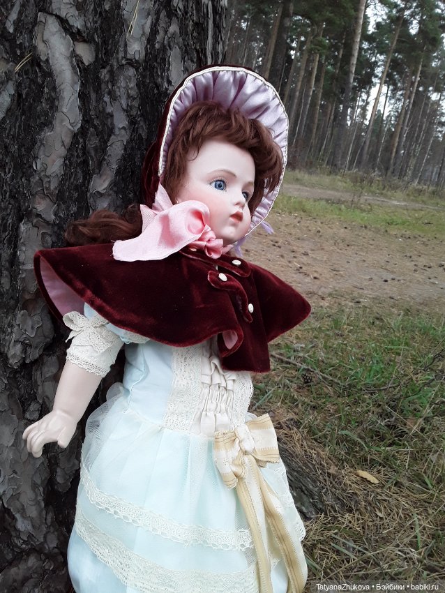 "Октябрь уже отцвел..." — Редкие антикварные куклы и реплики: воск