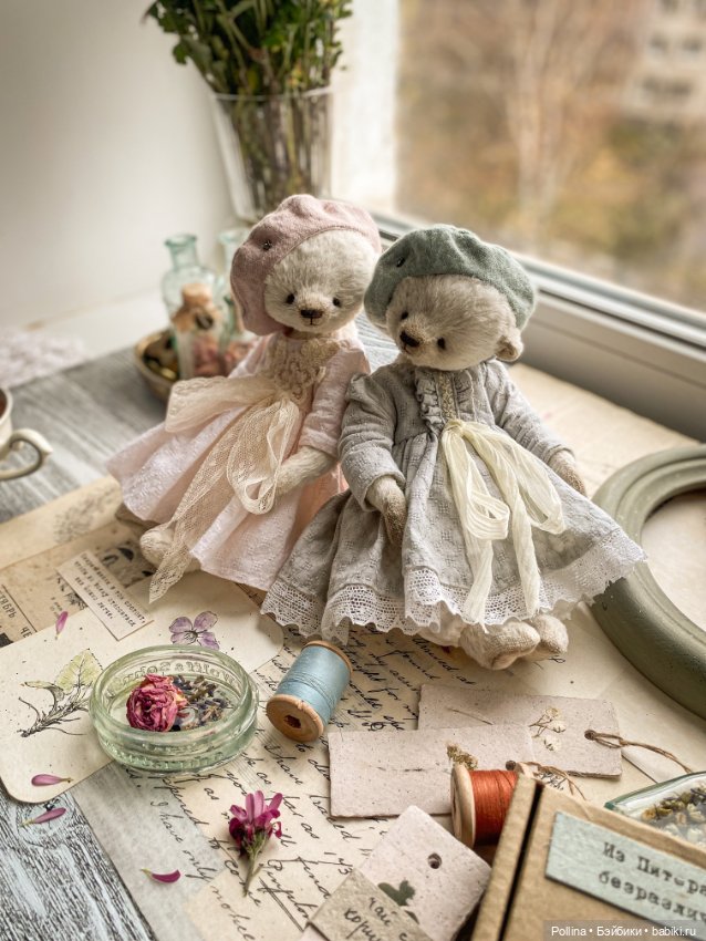 Мои осенние девчушки — Авторские мишки Тедди и друзья: фото