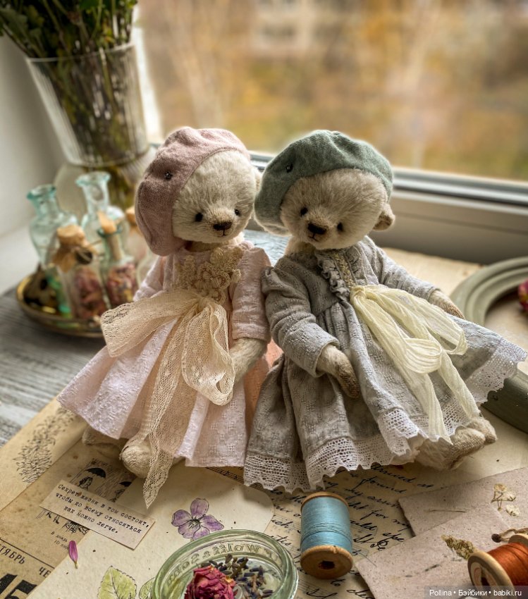 Мои осенние девчушки — Авторские мишки Тедди и друзья: фото (фото 2)
