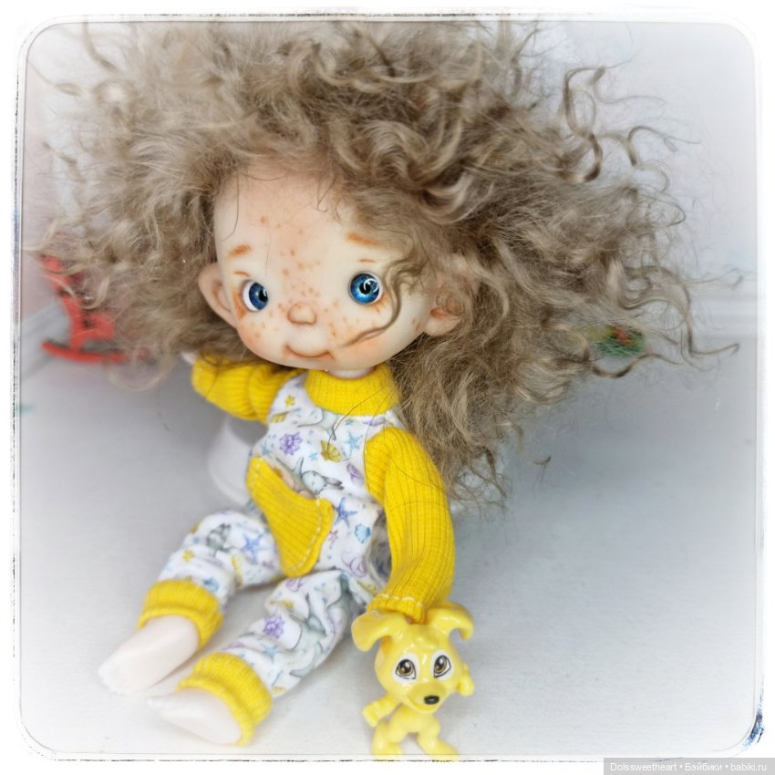 Лялечка — Лепка авторских кукол: полимерная глина (фото 4)