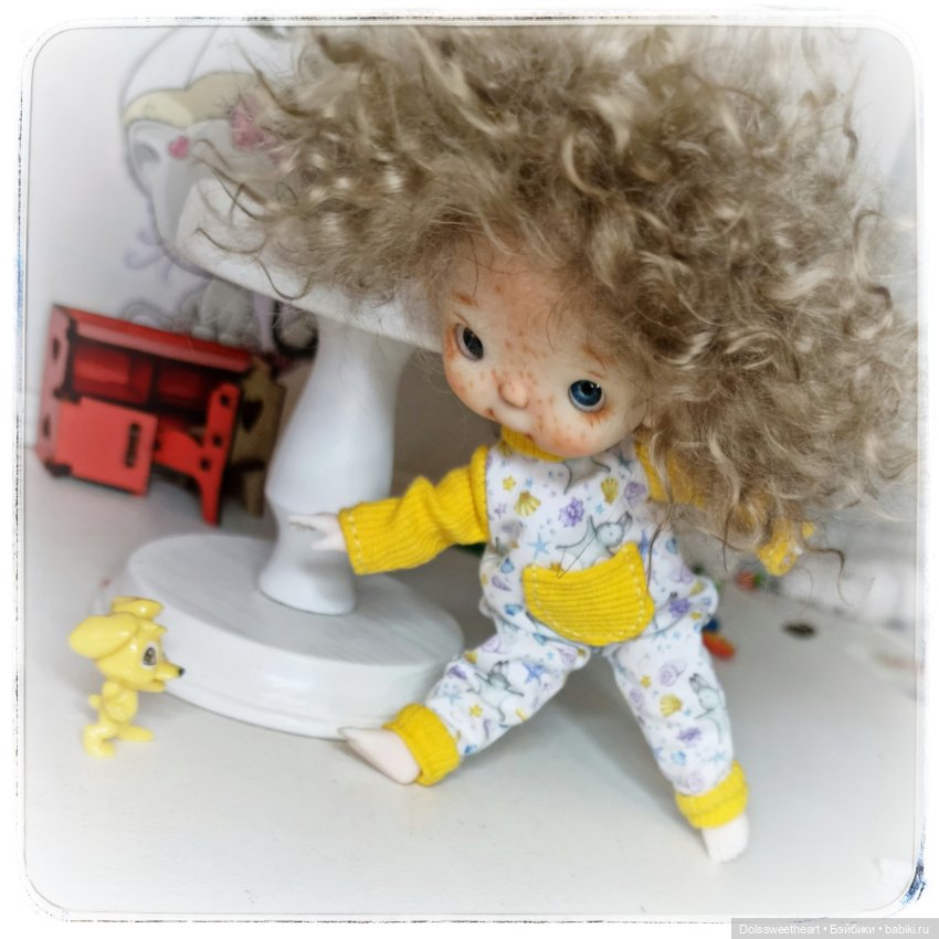 Лялечка — Лепка авторских кукол: полимерная глина (фото 2)