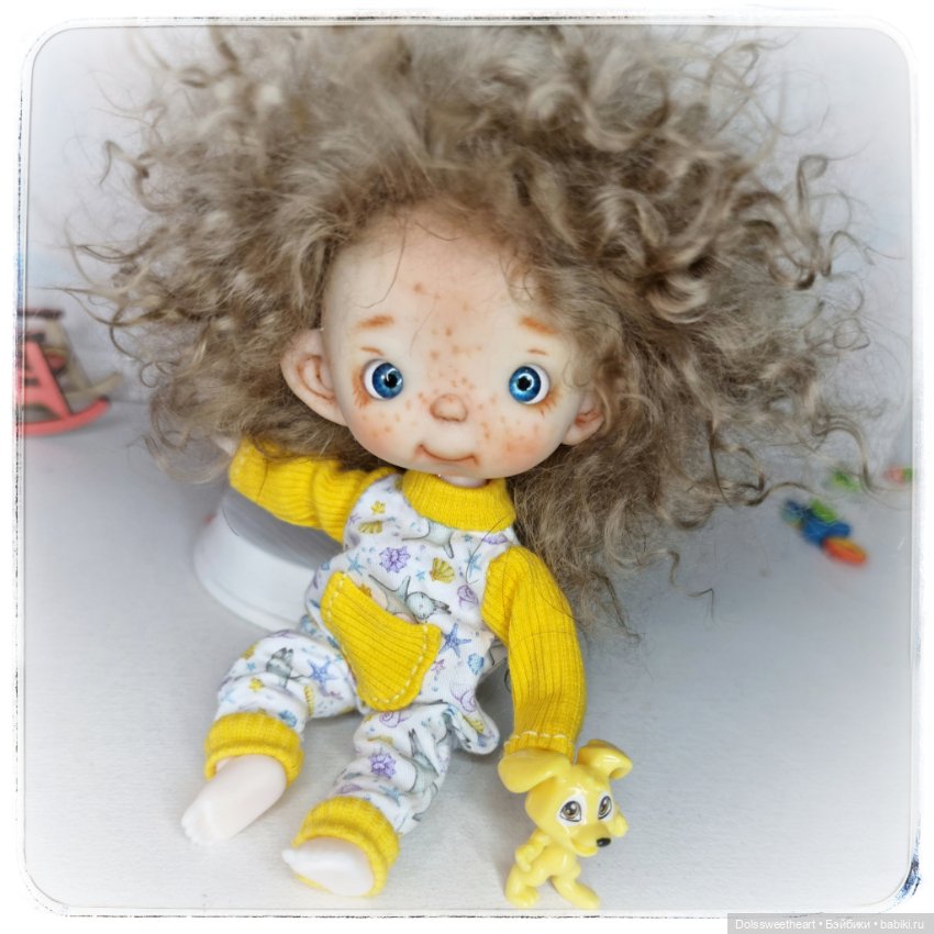 Лялечка — Лепка авторских кукол: полимерная глина (фото 3)