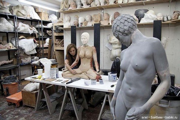 Скульптуры купальщиц от Кэрол Фойерман (фото 2)