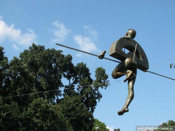 Скульптуры в воздухе Ежи Кедзера (Jerzy Kedziora) (фото 5)